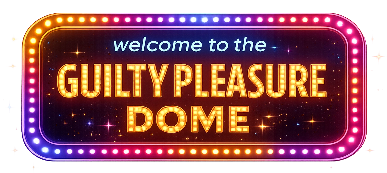 Welcom to the Guilty Pleasuredome neon logo